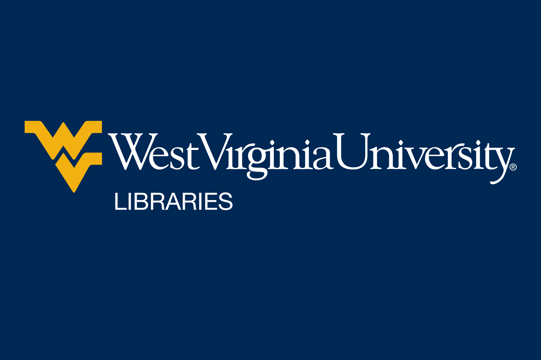 West Virginia University Libraries logo